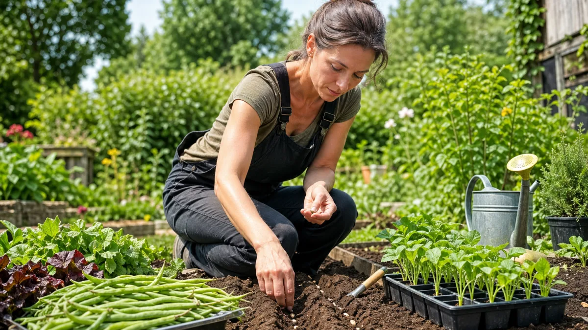 2 légumes à impérativement semer début mai pour ne pas rater sa récolte