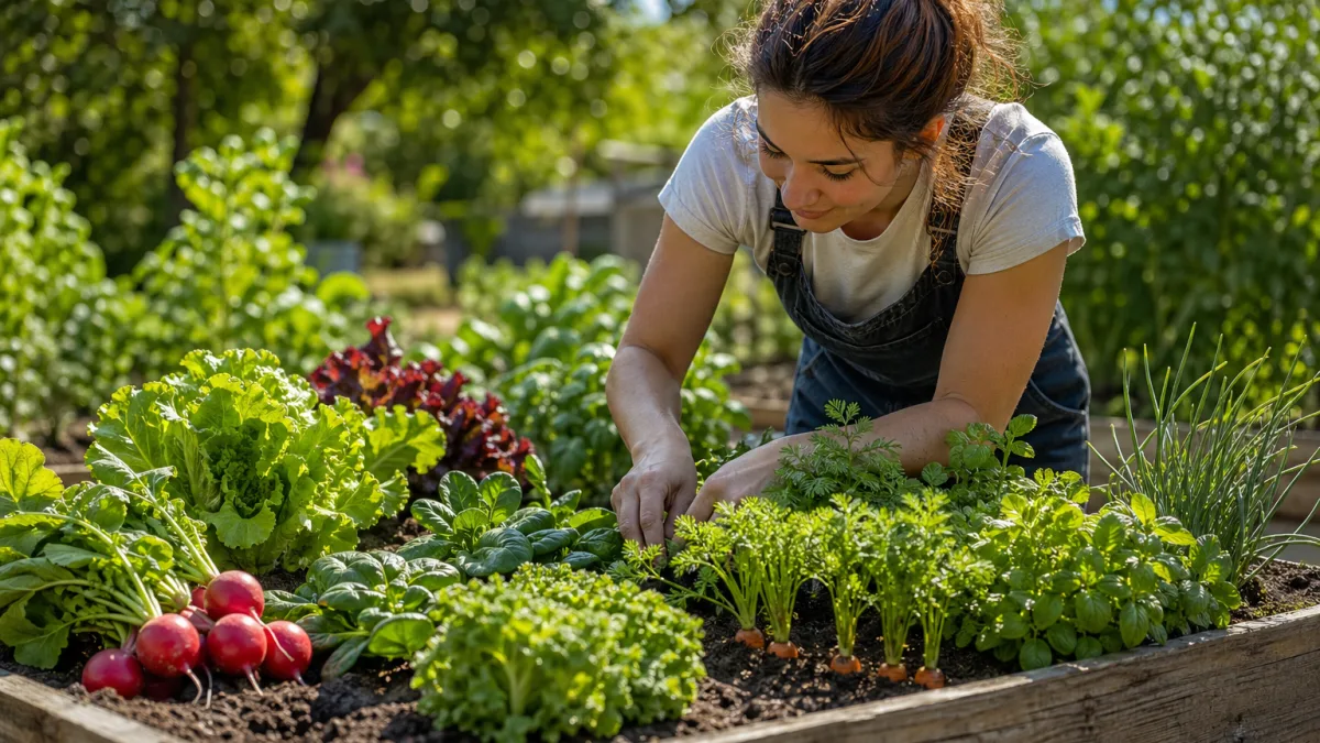 9 légumes et aromatiques express à semer maintenant pour récolter en quelques semaines