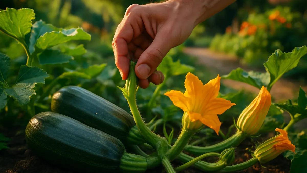 Comment pincer les courgettes pour multiplier les fruits ? Le bon geste au bon moment