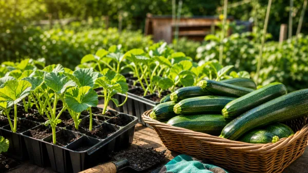 Comment réussir facilement vos semis de courgettes maintenant pour une récolte précoce et généreuse des juin ?