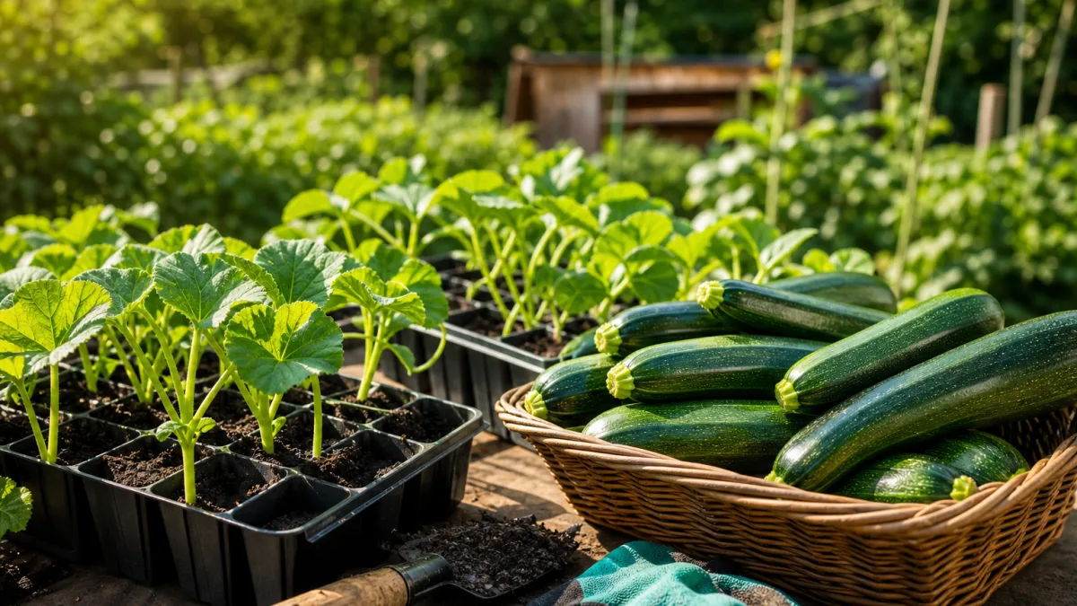 Comment réussir facilement vos semis de courgettes maintenant pour une récolte précoce et généreuse des juin ?