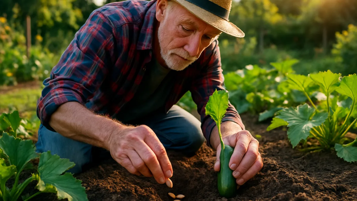 Courgettes : ce geste au semis que les anciens gardent secret et qui évite les récoltes ratées