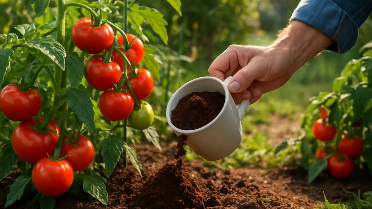 Est-ce que le marc de café est bon pour les plants de tomates ?