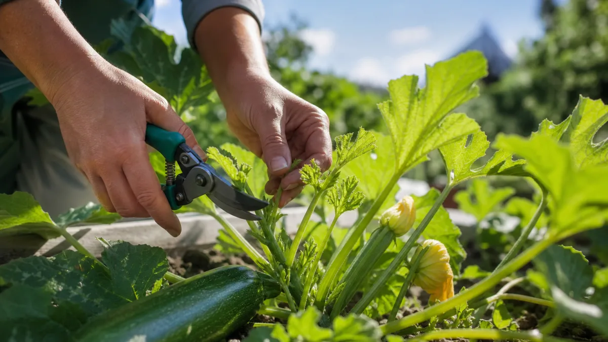 Et si tailler vos courgettes changeait tout pour votre récolte ?