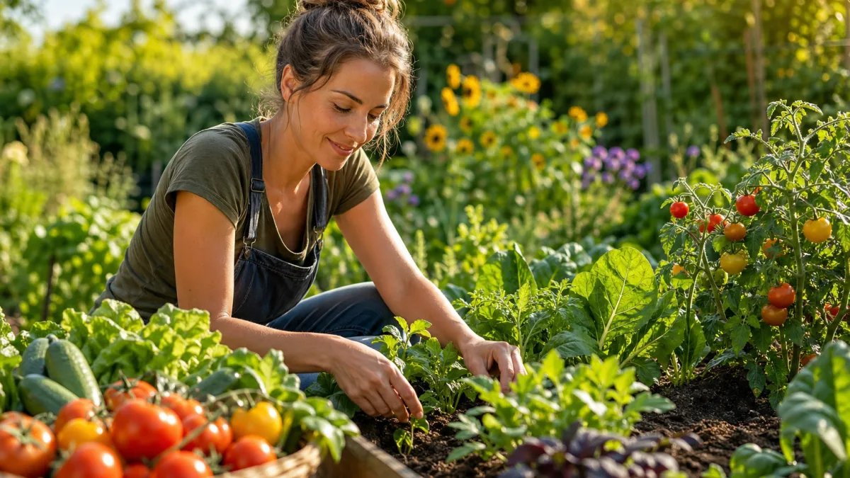 Jardiner sans pesticides : les 3 leviers (semences, sol, biodiversité) pour un potager plus savoureux