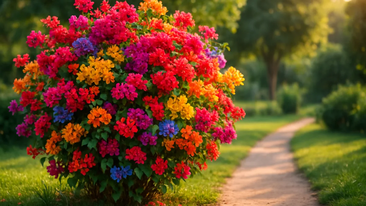 L'arbuste qui reste en fleurs 8 mois sur 12 et ne réclame presque aucun soin