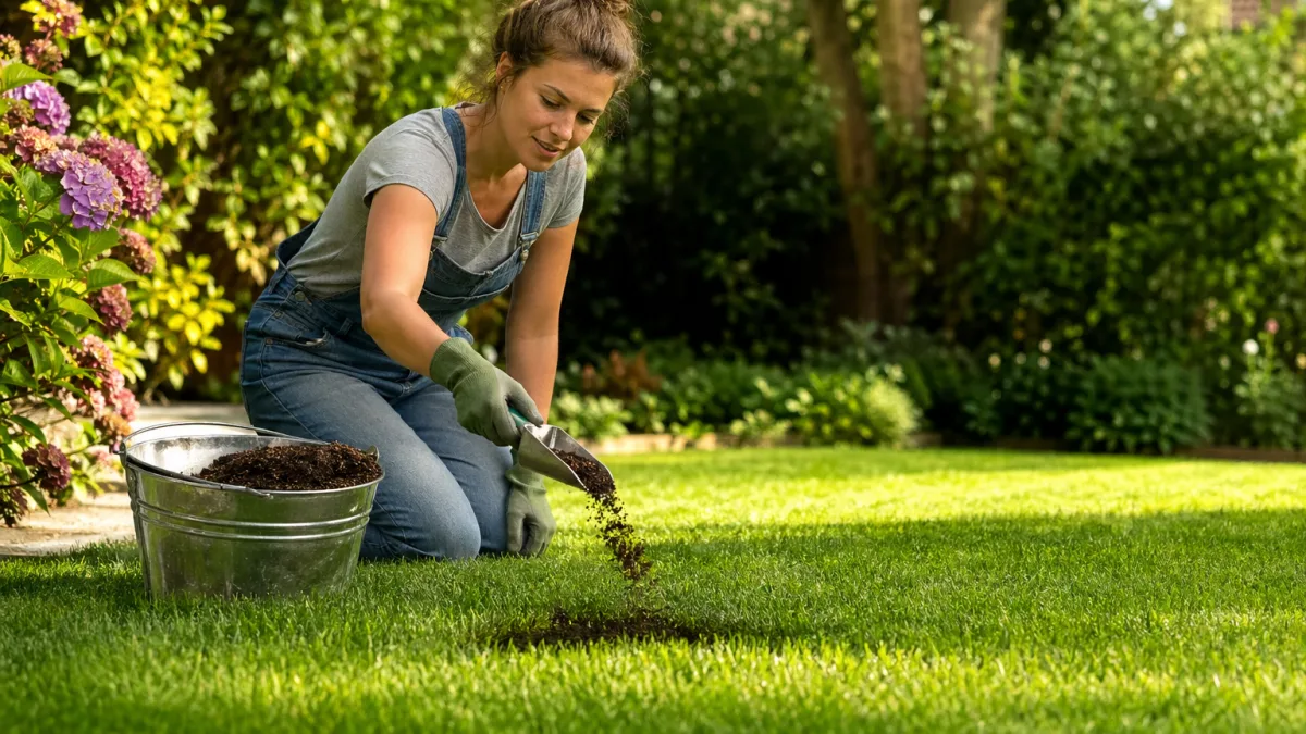 L'ingrédient 100 % naturel qui rend la pelouse dense et bien verte sans un seul engrais chimique