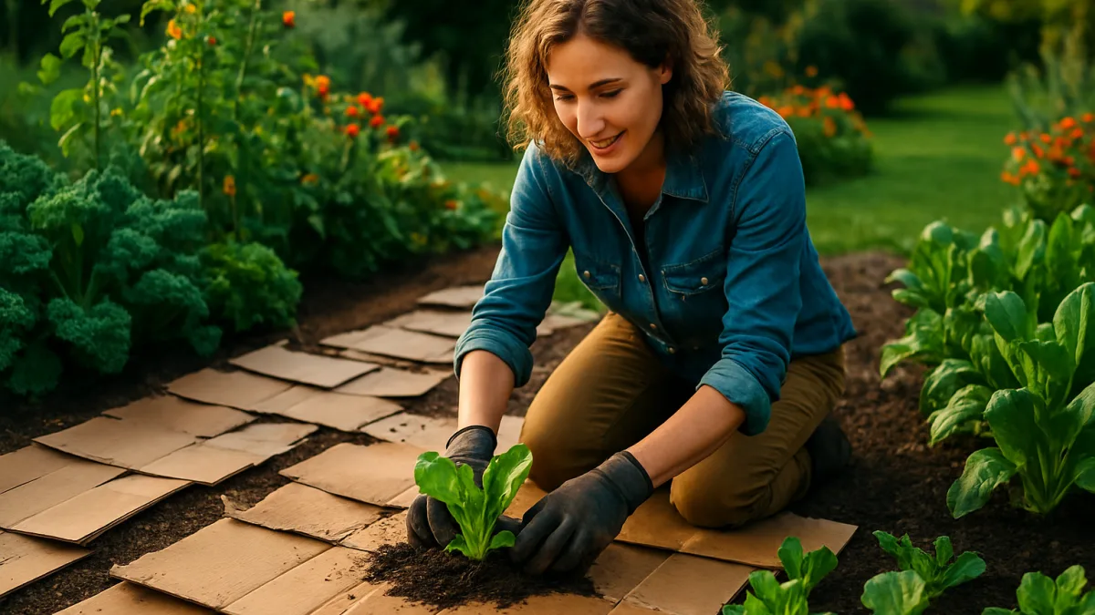 La méthode au carton : préparer son potager sans effort en un mois chrono