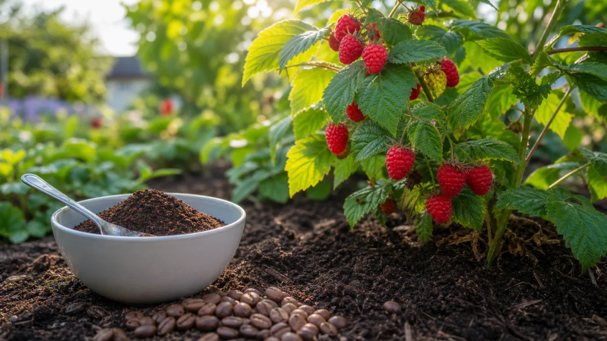 Quelle est fréquence idéale nourrir vos framboisiers marc café nuire leur équilibre ?
